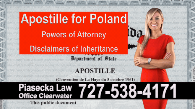 Kto może mi przygotować pełnomocnictwo do Polski? Polski Adwokat - Tampa, Floryda